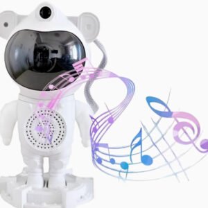 Galaxy Light Projector with Ocean Wave Projector, Music Speaker, Voice Control and Timer, Nebula Cloud Projector for Kids Adults Bedroom/Decoration/Birthday/Party