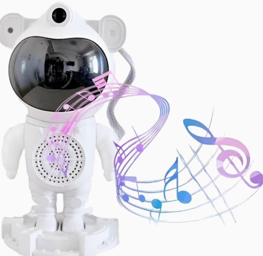 Galaxy Light Projector with Ocean Wave Projector, Music Speaker, Voice Control and Timer, Nebula Cloud Projector for Kids Adults Bedroom/Decoration/Birthday/Party