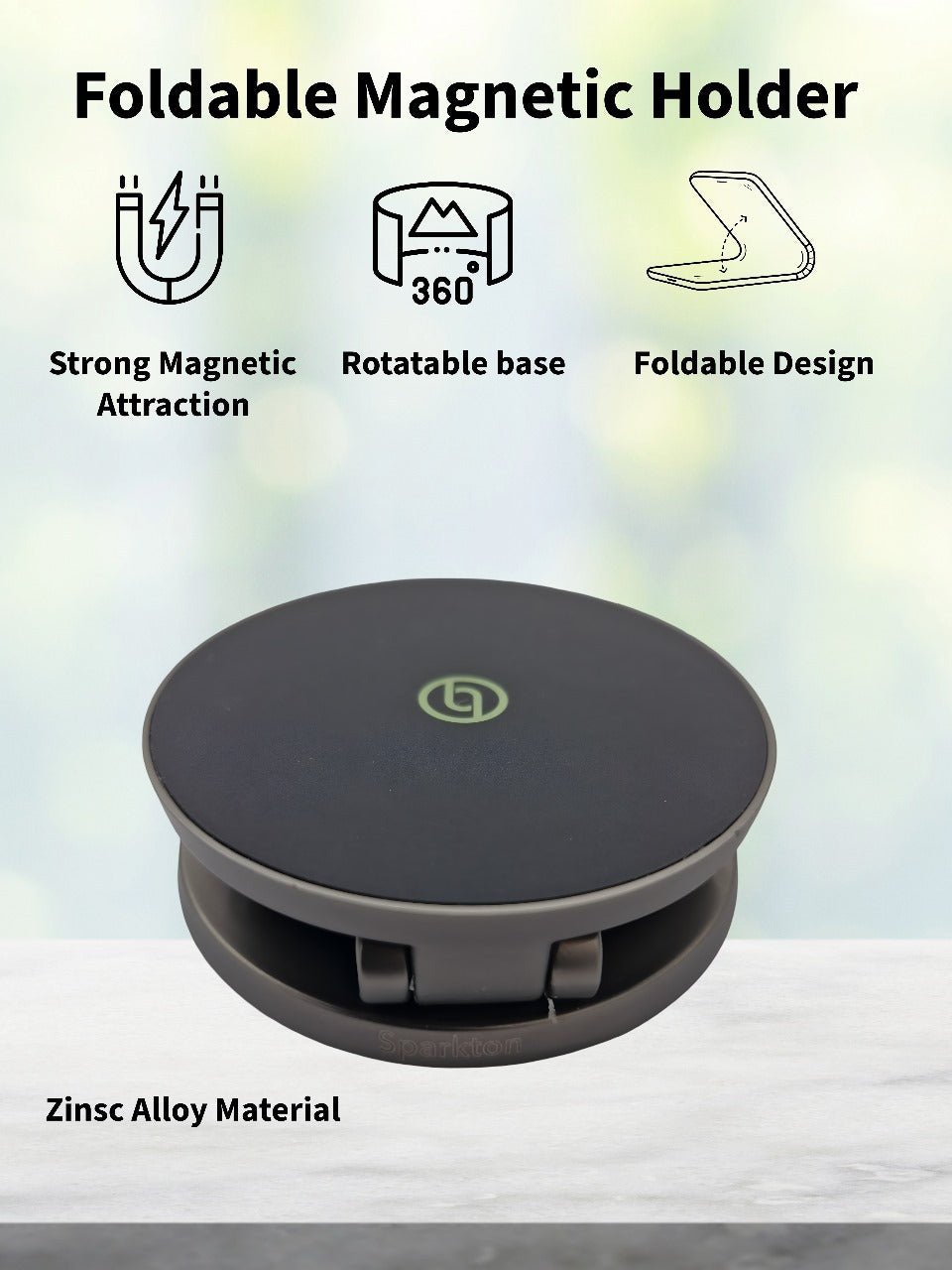 Magnetic Car Mobile Phone Holder Foldable Mount Stand Phone Holder for iPhone Xiaomi 13 14 15 - Image 5